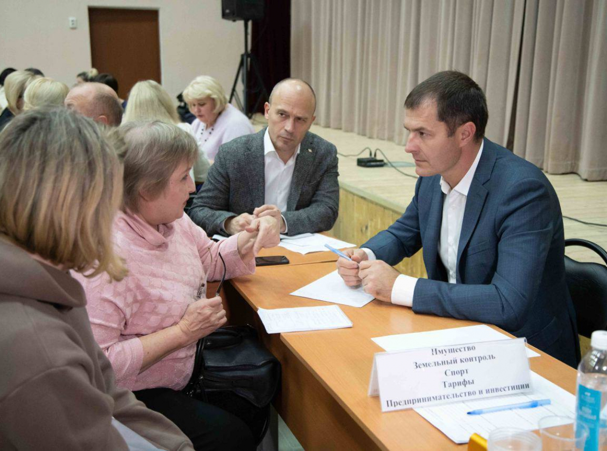 Владимир Волков проведет свою первую встречу с жителями в качестве главы округа