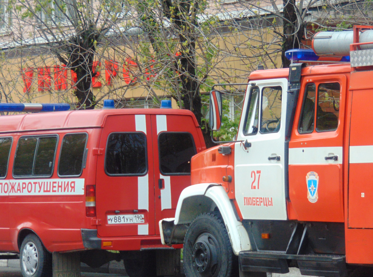 Семь пожаров произошло в Люберецком округе за прошедшую неделю