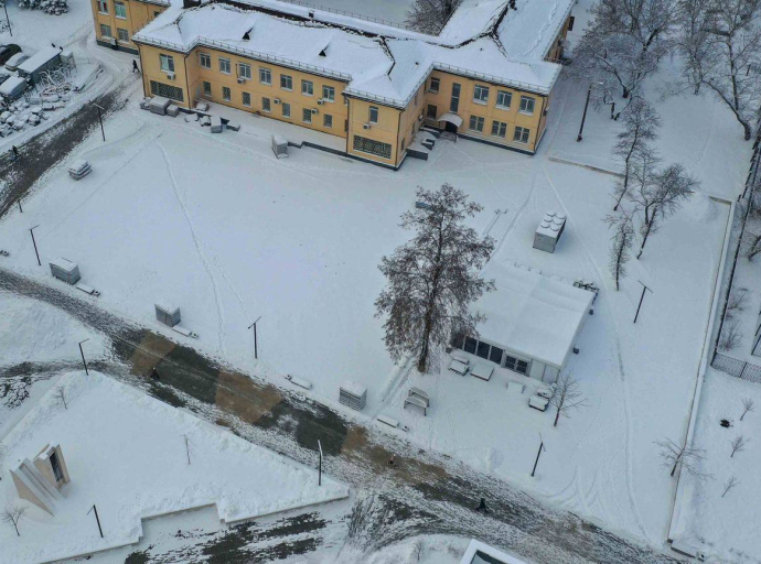 Уже скоро на Звуковой в центре Люберец появится ледовый каток