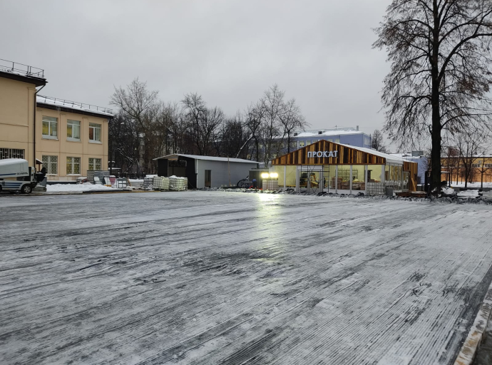 Завтра, 25 декабря начнет работу бесплатный ледовый каток в центре Люберец