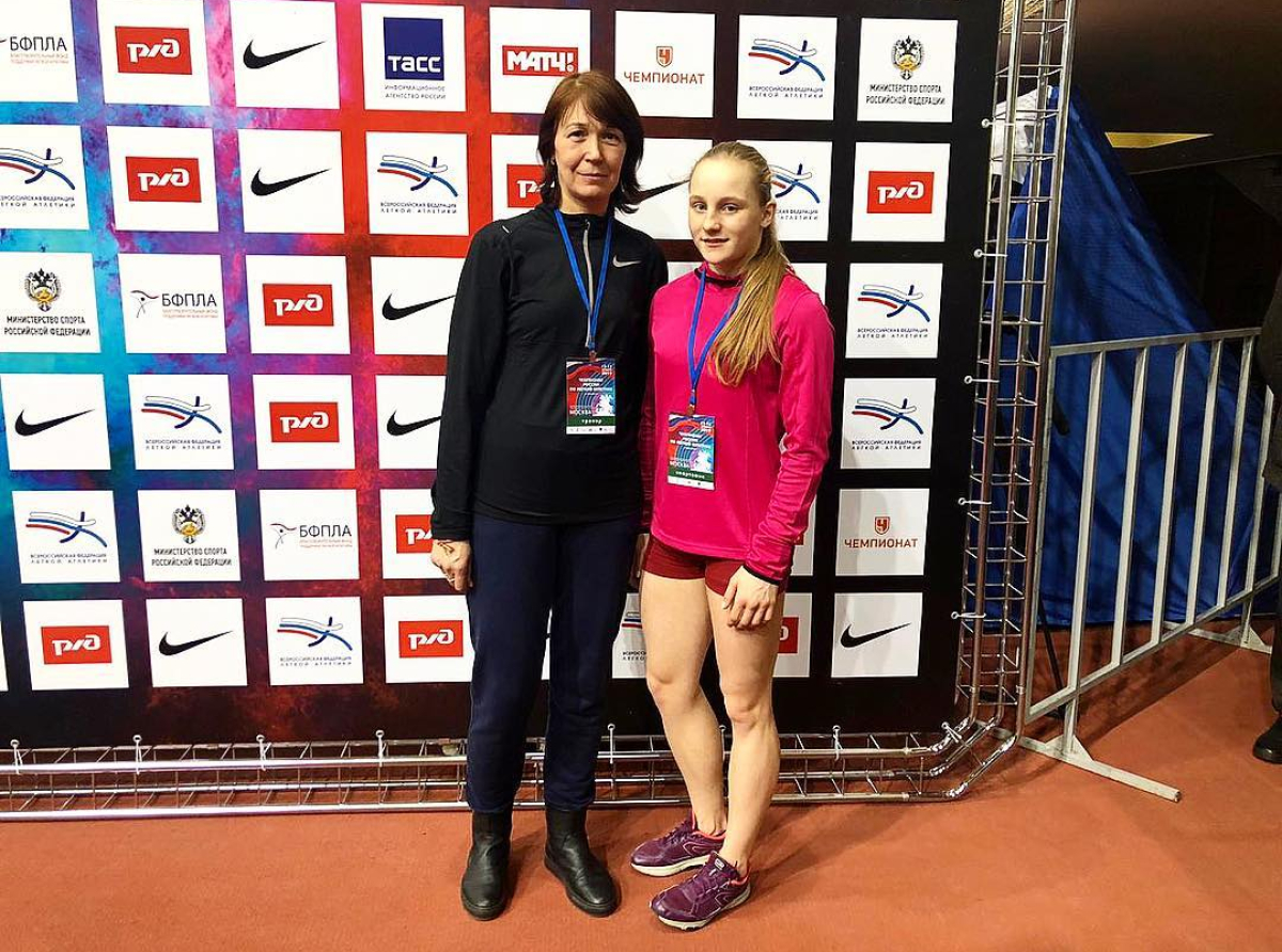Полина Хомякова из Люберец завоевала серебро на соревнованиях ЦФО по легкой атлетике