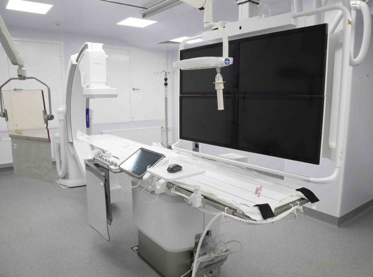 Новое оборудование появилось в сосудистом центре Люберецкой областной больницы