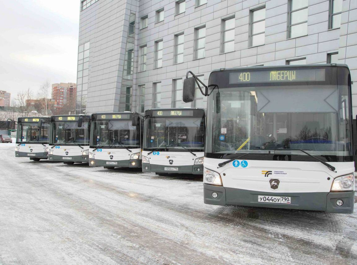 Десять новых автобусов ЛиАЗ пополнили транспортную систему Люберецкого округа