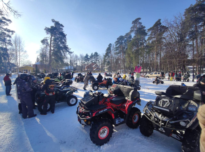 15-ый квадрофестиваль прошёл в Малаховском парке 23 февраля