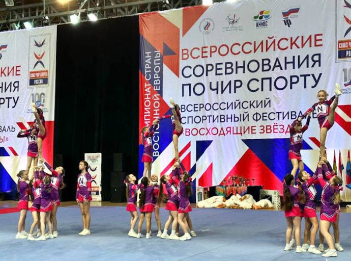 Люберецкая команда завоевала две медали на всероссийских соревнованиях по чирлидингу
