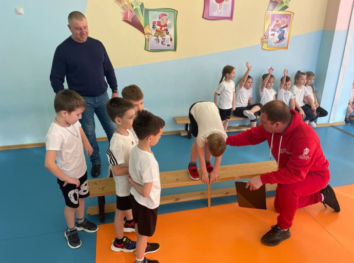 Мероприятие "В первый класс со Знаком ГТО" прошло в детском саду в Люберцах