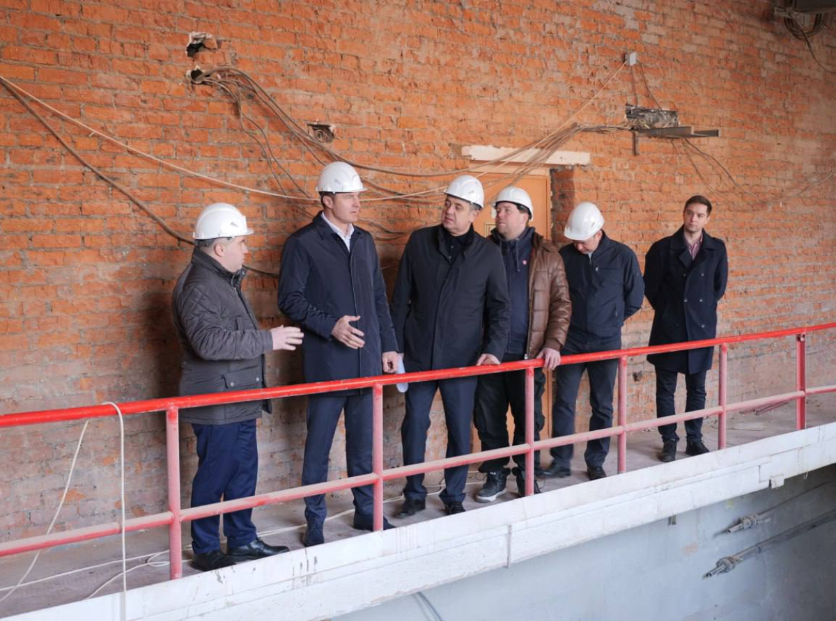 Реконструкция ВЗУ на посёлке Калинина проводится в штатном режиме
