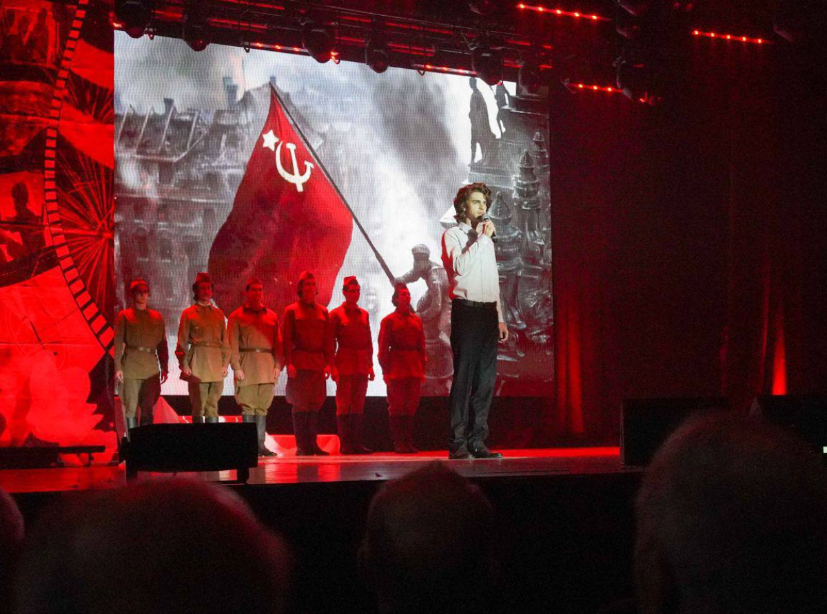 Торжественный концерт прошёл в честь Дня Победы в Люберецком ДК