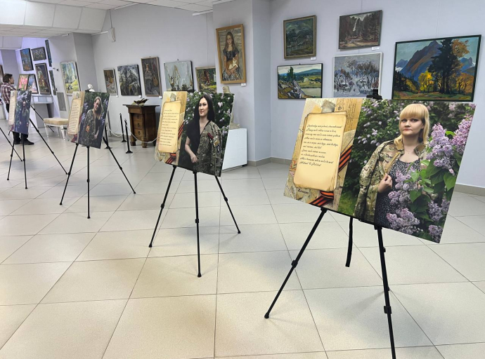 Фотовыставка проекта «Жёны героев» открыта в Люберцах
