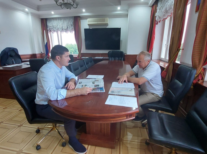 Глава округа встретился с членами Попечительского совета люберецкой прессы