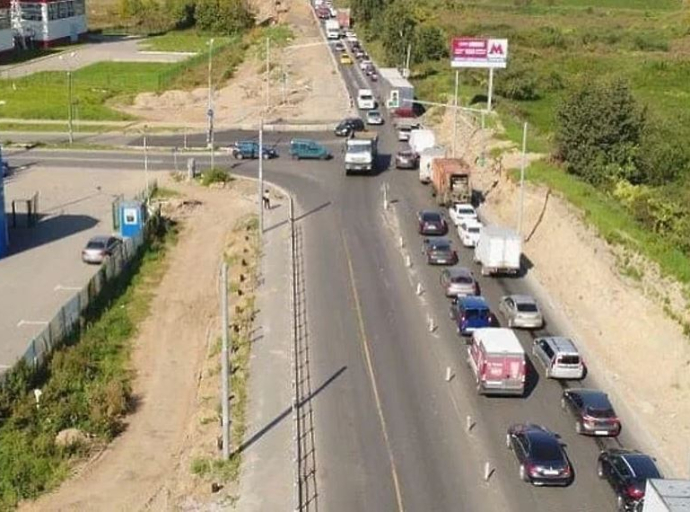 Изменена схема движения автотранспорта на Зенинском шоссе в Люберцах