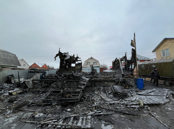 Сгоревший частный дом в Люберцах унёс жизни четырех человек