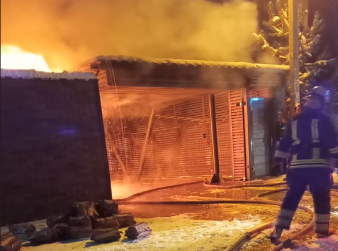 Росгвардейцы предотвратили пожар в Малаховке Люберецкого округа