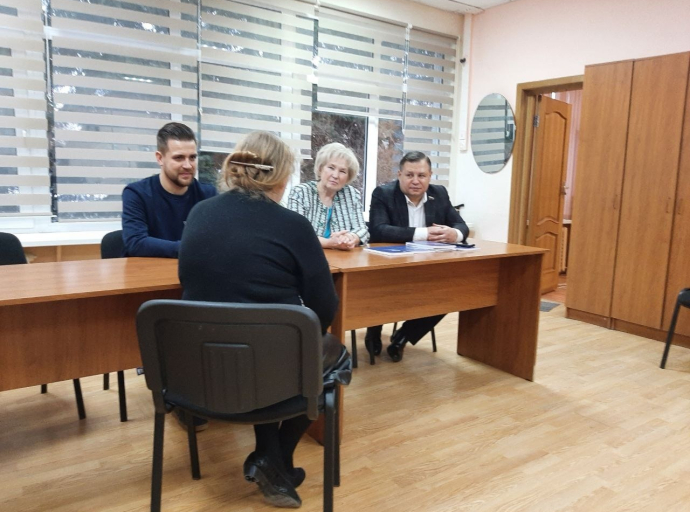 Депутат Мособлдумы провел приём населения в Люберцах