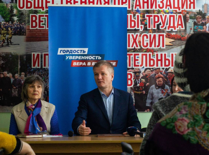 Дмитрий Дениско отчитался о своей работе перед избирателями в Люберцах