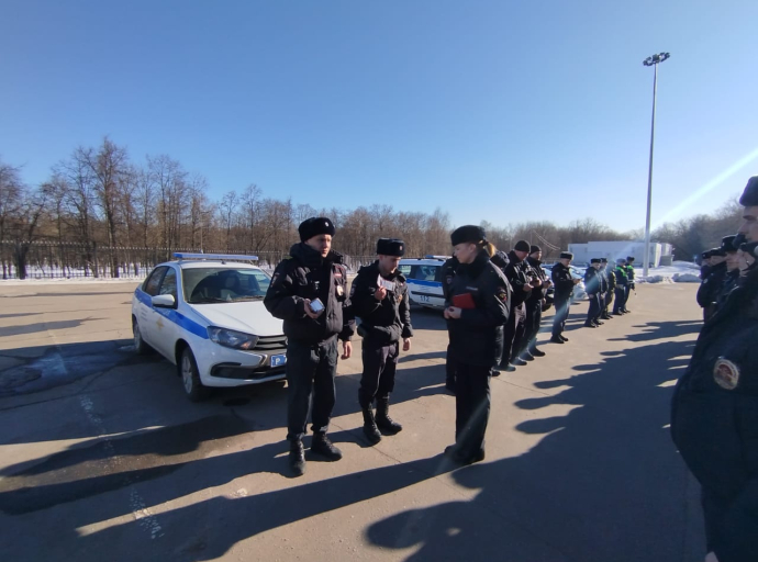 Состоялся развод комплексных сил полиции с участием общественников в Люберцах