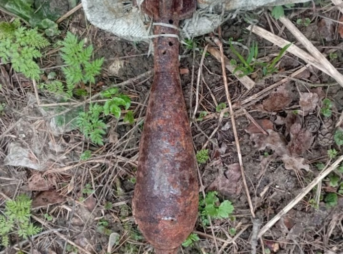Обнаружен минометный снаряд времен Великой Отечественной войны в городском округе Люберцы