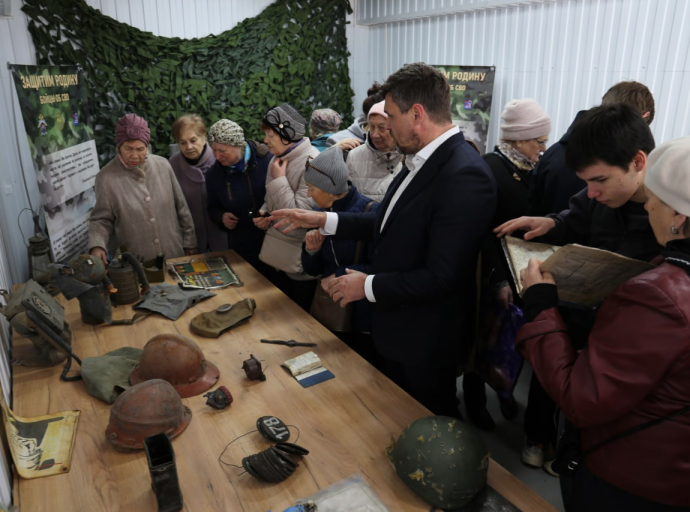 Выставка артефактов специальной военной операции открылась в Люберцах