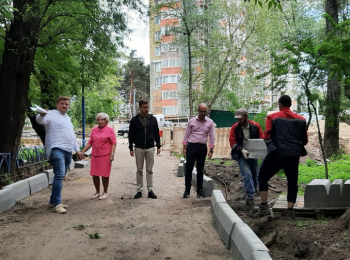 Депутат Шлапак: ходить людям станет удобнее в поселке Люберец