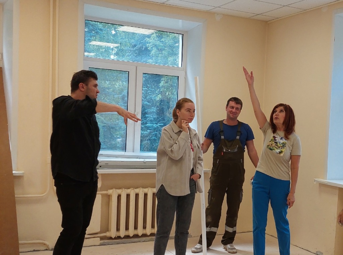 Работы по подготовке к текущему ремонту стартовали в здании ДМШ №2 Люберец