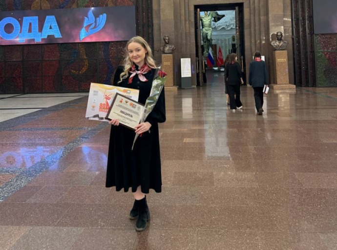 Юлианна Струкова из Люберец одержала победу на всероссийском фестивале по кинопедагогике «Лента памяти»