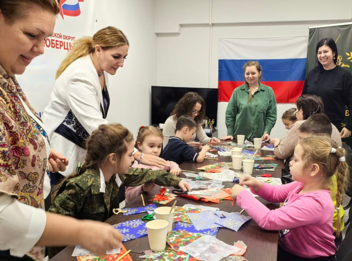Творческий мастер-класс по изготовлению "Символа года" прошёл в Люберцах