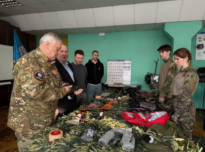 Ветераны СВО Люберец делились опытом на Дне открытых дверей в ДОСААФ