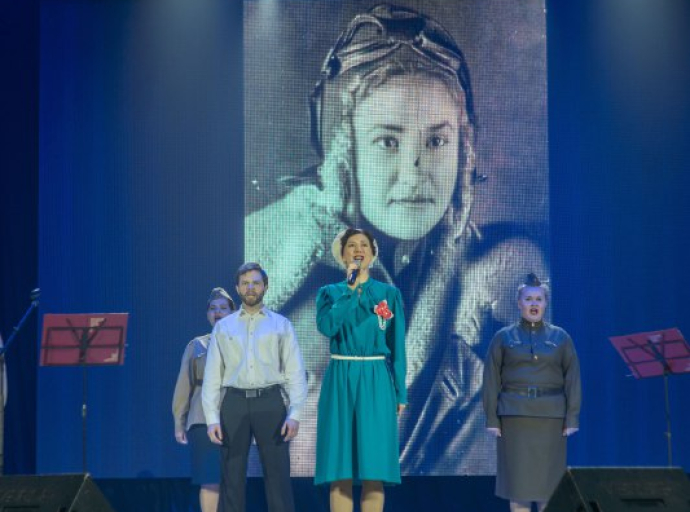 Спектакль о легендарной летчице прошёл в Люберцах