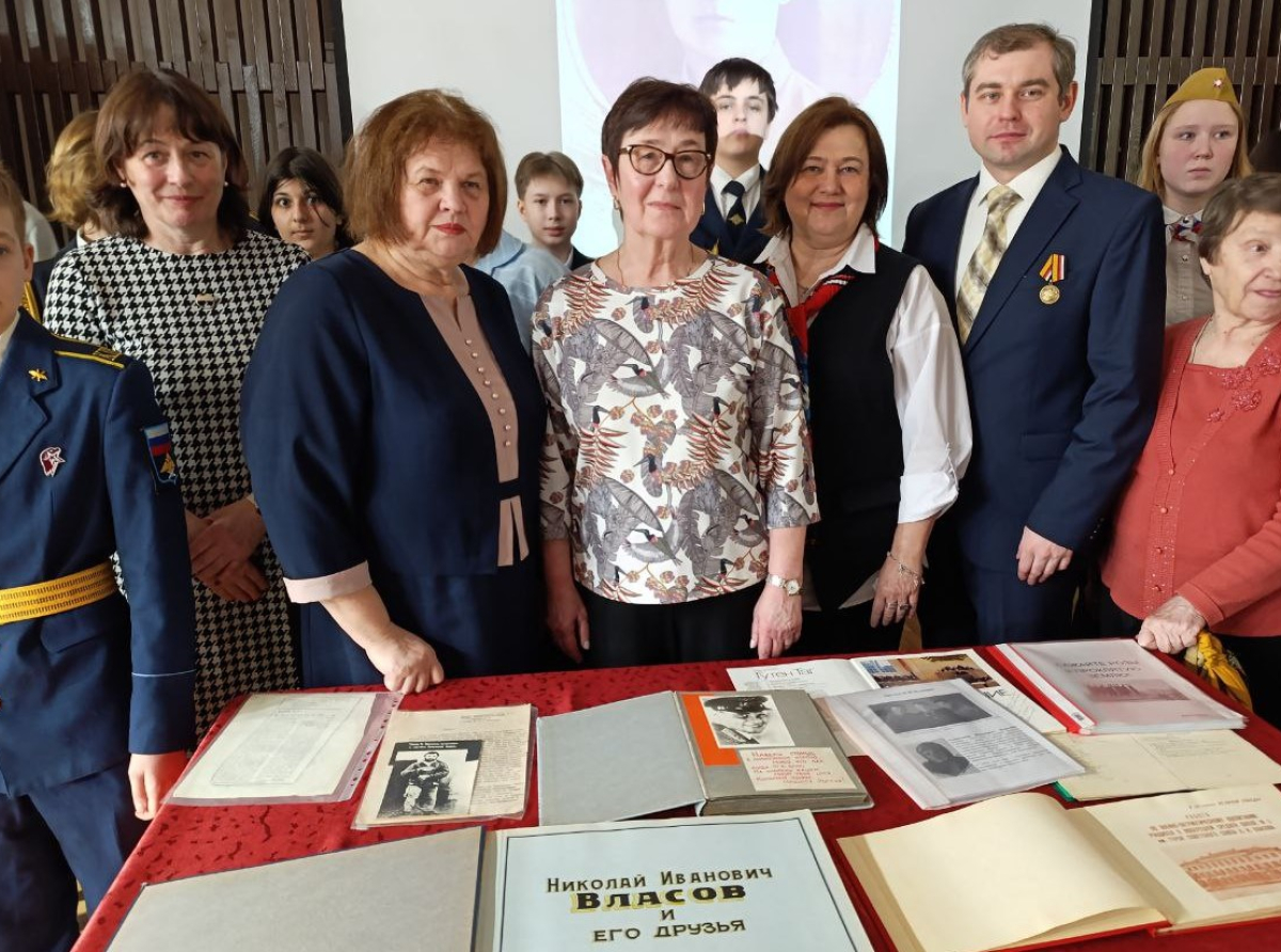 Музей в Люберцах пополнился материалами о летчике Николае Власове