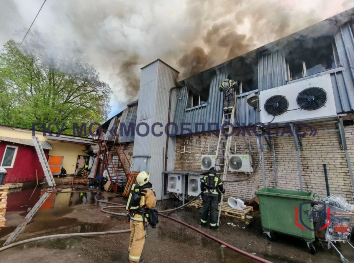 Пожар в торговом объекте в поселке Красково ликвидирован: пострадавших нет