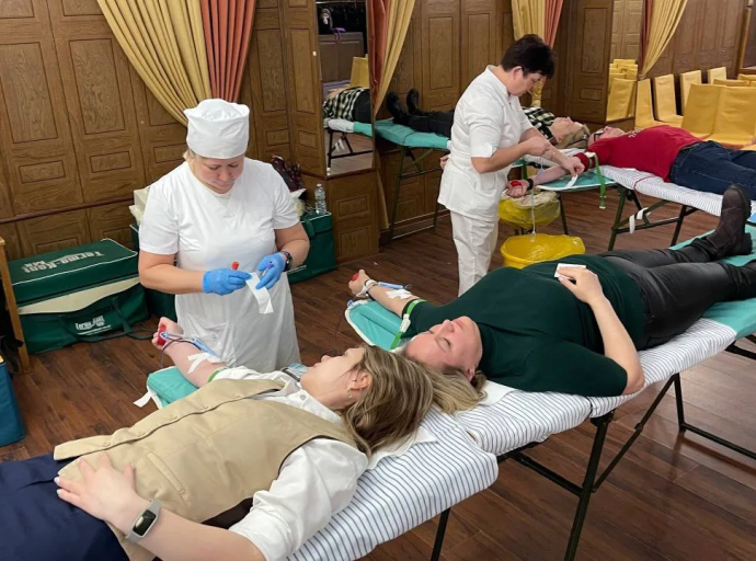 Жители Люберец могут стать донорами крови и помочь пациентам госпиталя